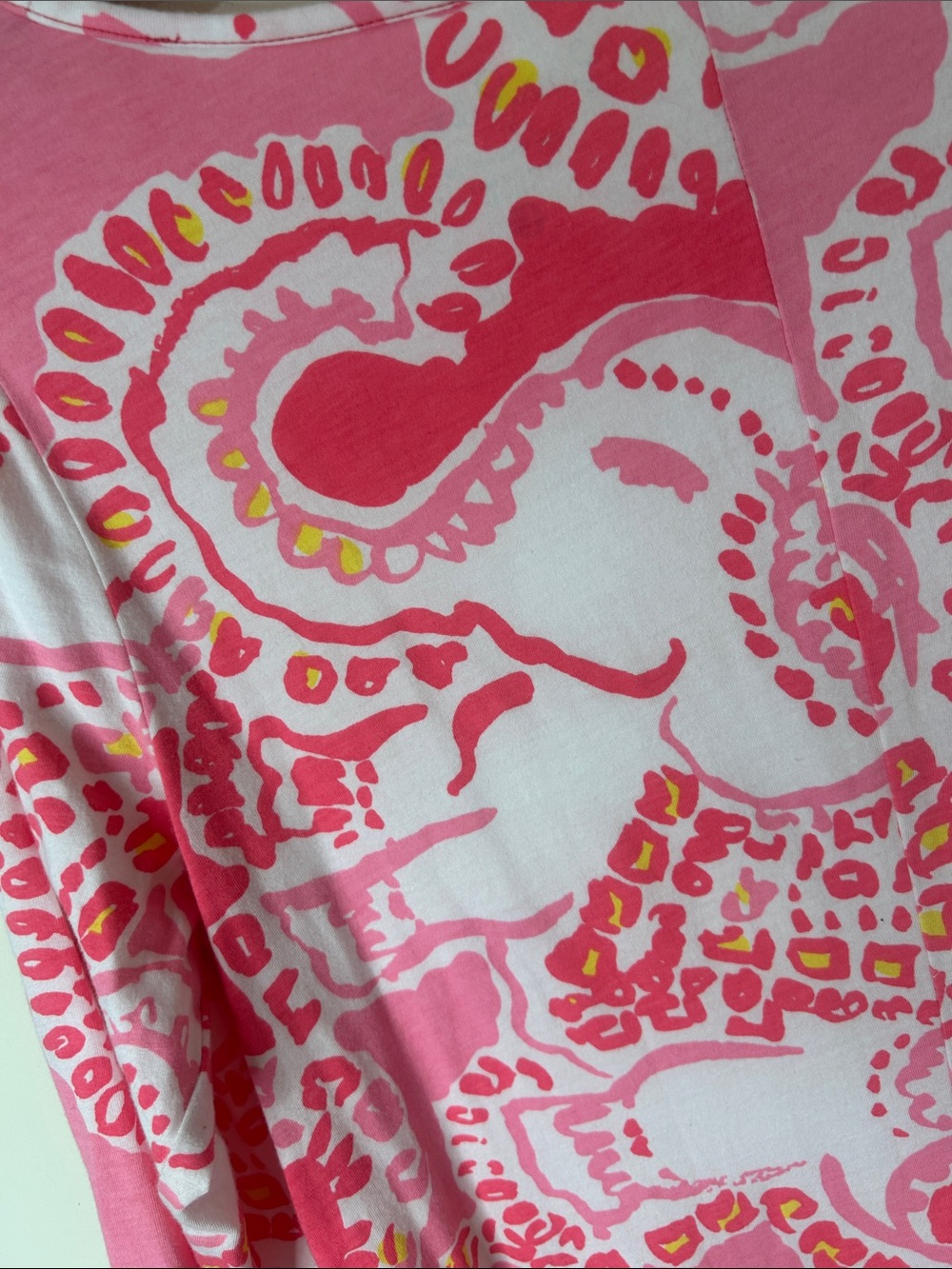 LILLY PULITZER Pink Marlow Dress Hot Coral Trunk in Love Size Large - Picture 9 of 16
